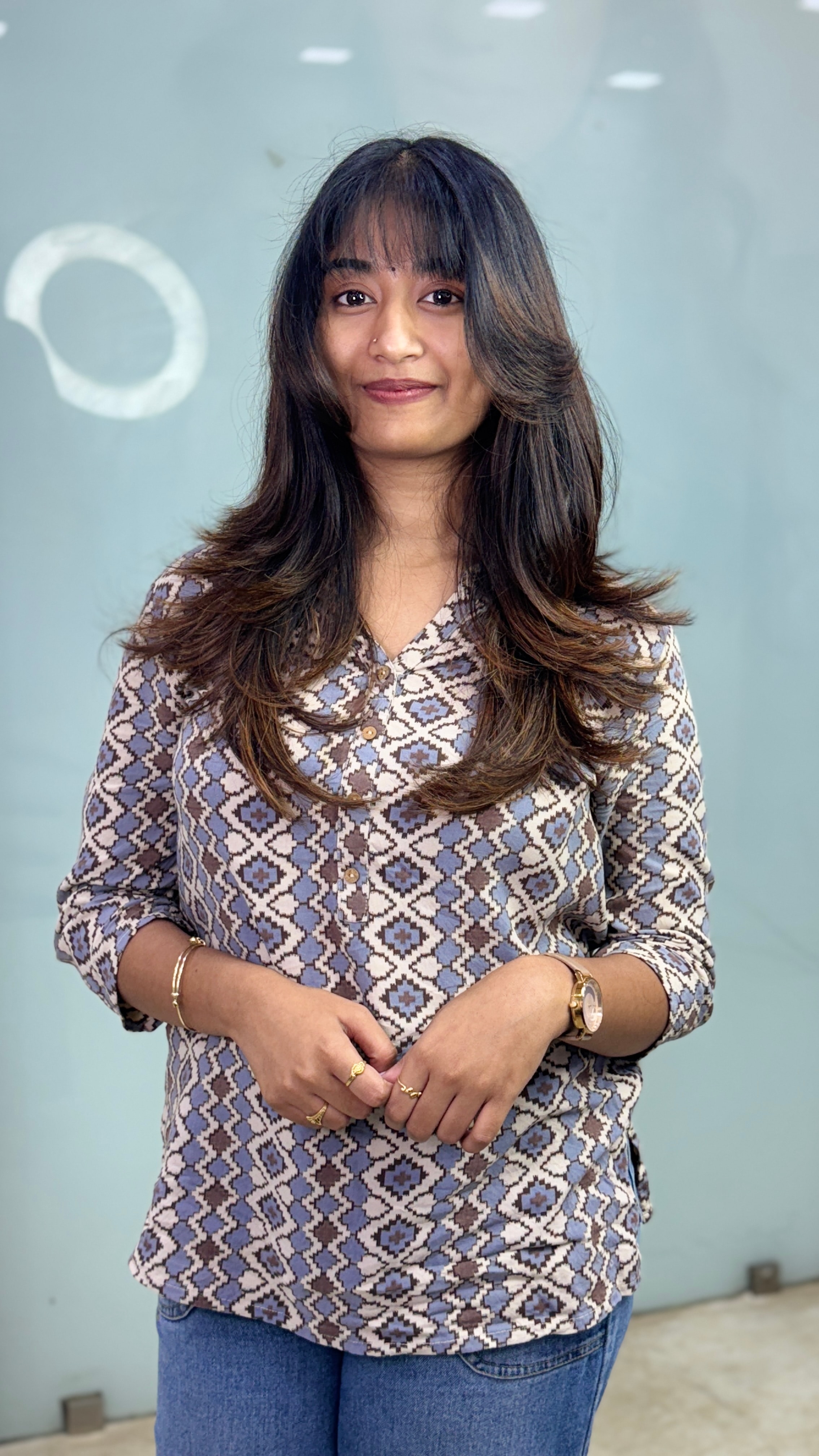 Feather Fringe Haircut in Manapakkam – Trending Style at Marvel Hair Salon