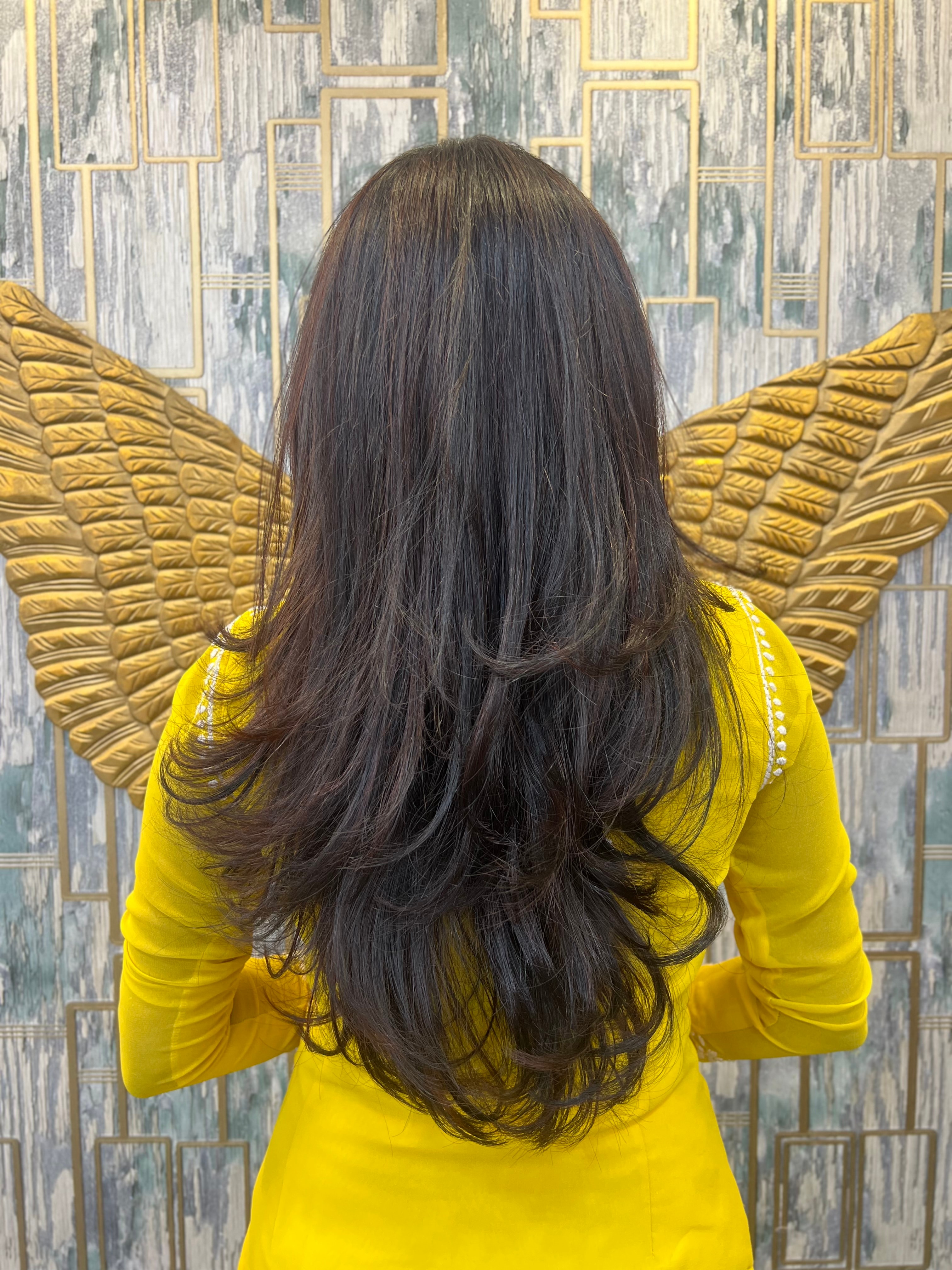 Shine Bright with Layer Cut & Highlights at Marvel Salon Anna Nagar