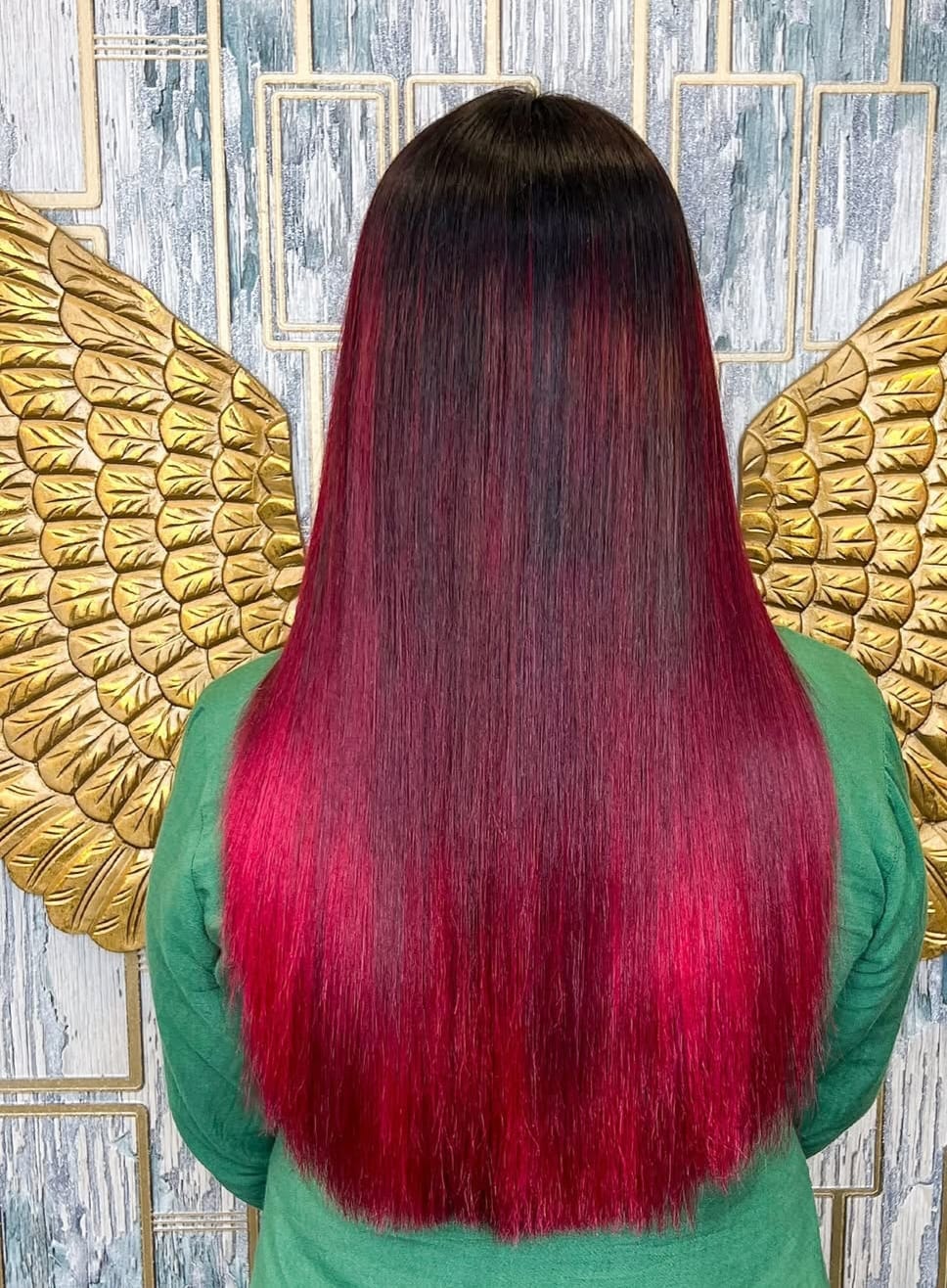 Wine Red Global Highlights at Marvel Salon Anna Nagar: A Bold Hair Color Transformation That Turns Heads